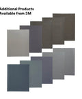 Assorted 3M sandpaper sheets showcasing variety and texture, including Wetordry Sandpaper Sheets 800 Plus Grit 9 In By 11 In Pack Of 50