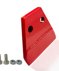 4 Inch Heavy Duty Earth Auger Blade Replacement For Earthquake Style Augers with rustproof red coating and installation hardware