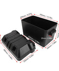 Heavy Duty Marine Battery Box Hella Durable ABS Shell Shockproof And Weatherproof 12V Battery Enclosure dimensions and design
