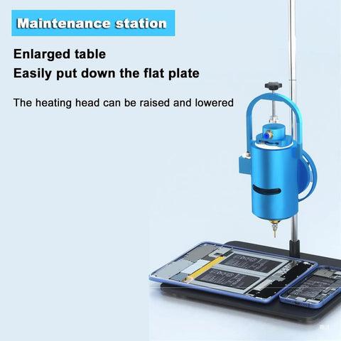 Easy Setup Hot Melt Glue Dispenser 30ml With Foot Switch And Mounting Bracket For Electronics Assembly, phone repair station