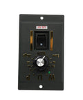 Front view of speed controller for Beefy Worm Gear Motor With Speed Controller 110V 370W Heavy Duty AC Gear Reducer Adjustable Variable Speed