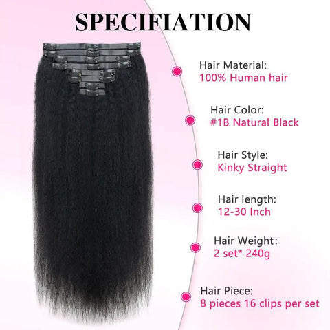 Premium Weight Remy Human Hair Clip In Extensions Two Pack With Invisible Seamless Injection Build Giving You That Totally Snatched Full Head Look That Honestly Hits Different Every Day