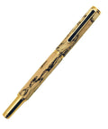 Gold Traditional Fountain Pen from Woodturning Kit For DIY Lathe Project With PK10 FP2 Hardware Pen Parts Only Requires Lathe To Turn Blanks