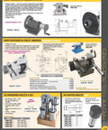 Machine tool accessories with high precision 5C collet indexing spin jig, collet holders, and expanding collets displayed.