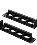 Heavy Duty 19 Inch Server Rack Mount For Four Pack IT Equipment With Bulletproof Steel Chassis And Zero Hassle Install, black modular rack system