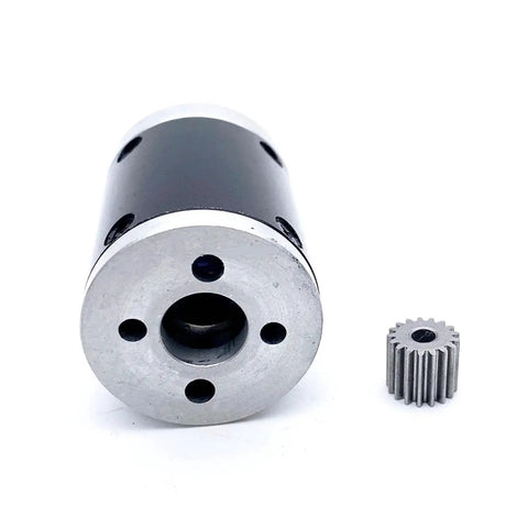 Beast Mode Micro Dc Planetary Gear Reducer Box For Diy Robots And Car Models With Smooth High Torque Transmission And Compact Build Fits 1 98mm Shafts Dead Easy, features black plastic housing and metal gear.