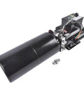 Beast Mode Heavy Duty 110V Hydraulic Power Unit For Car Lifts With Steel Reservoir, 2.5 Gallon And 10 Quart Capacity, side view