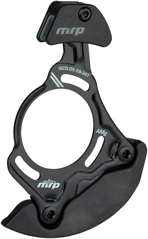 Chain Guide For 28 To 34T ISCG 05 Mount All Mountain Enduro With Steel Backplate And Co Molded TR Upper Guide For Quiet Snag Free Operation On Rugged Trails Built Tough For All Mountain Enduro Riding.