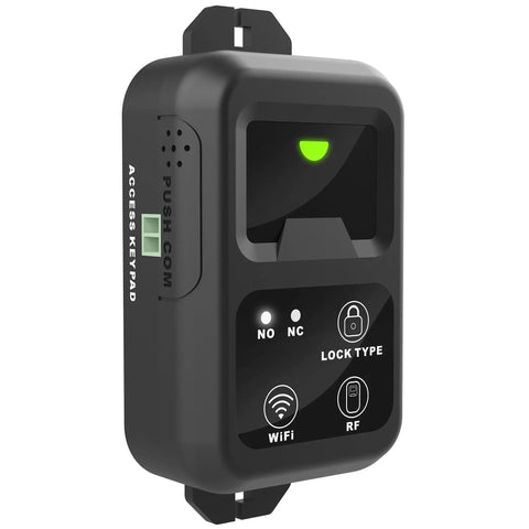 2.4GHz WiFi Remote Access Control System with lock and keypad for hands-free entry and smartphone app control