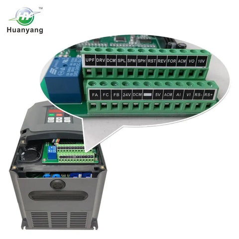 110V To 220V Variable Frequency Drive For 3 Phase Motors With Single Phase Input 50 60 Hz Easy Installation RS485 Communications