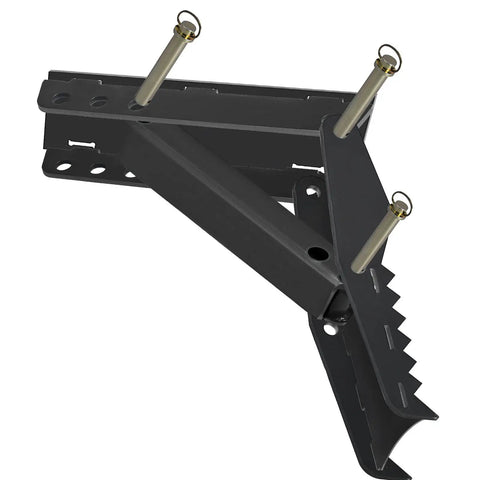 Badass Heavy Duty 24 Inch Excavator Hydraulic Thumb Backhoe Attachment Bolt On Kit showing detailed steel construction and assembly parts.