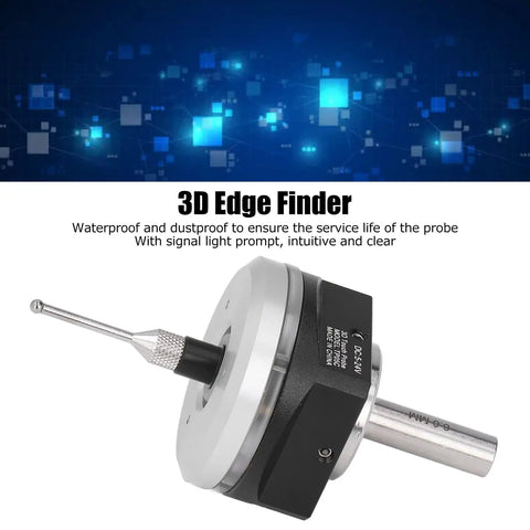 3D Finder Pro Universal Sensor Probe For CNC Machines With Tungsten Tip locates X Y and Z axis plug and play ready