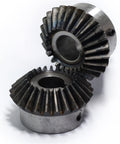 Spiral Bevel Gear 20 Teeth 1 Module 90 Degree Steel Pinion For Mechanical Transmission With Inner Hole Bore 5mm 8mm