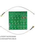 Filter Attenuator for RF Demo Kit and NanoVNA RF Tester Board Attenuator Module for NanoVNA H, shown with cables