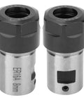 Precision ER16 Collet Chuck Extension Holder and Industrial Hardened Steel Shaft Extender Sleeve, 8mm size for CNC milling.