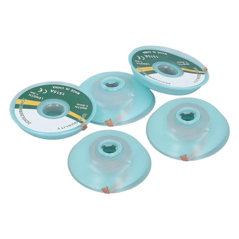 Solder Wick Braid Desoldering Tool 5 Pieces 1.5mm By 1.5m Pro Grade Alloy Copper Braided Wick For PCB Repair Keyboard Switches Motherboards