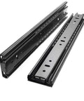 Thickened Drawer Buffer Three Section Slide Rail With Silent Steel Ball Guide For Wardrobe And Cabinet 12 Inch 30cm 2 Pack