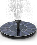 Upgraded Mini Solar Powered Fountain Pump For Bird Baths And Garden Ponds, One Point Five Watt Free Standing Solar Panel
