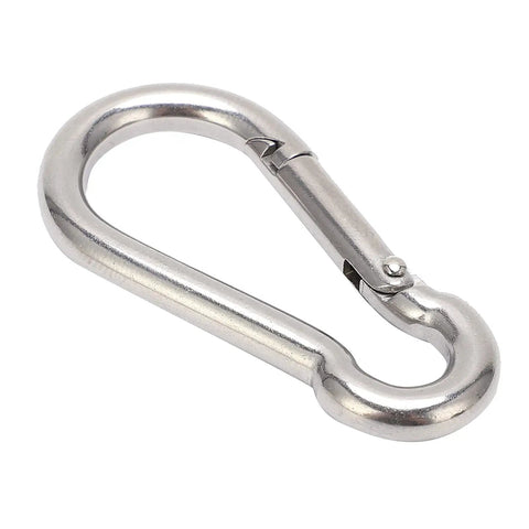 Stainless Steel Hook Hanging Kit Heavy Duty Suspension Hardware For Ceiling Yoga Swing Hammock Mount shown in close-up
