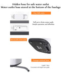 Compact Portable Washing Machine Mini Foldable Electric Washer Dryer Combo Energy Efficient Laundry Game Changer water outlet hose details