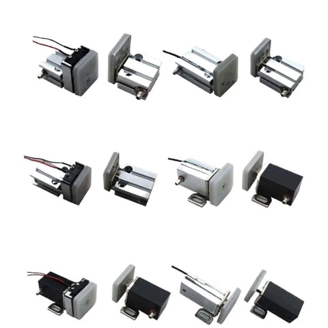 Pro Grade Mechanical Arm Gripper Cylinder With Magnetic Parallel Clamping Clip For Industrial Automation And Precision Handling 1210CH 1205PT WD 1815 1820, shown in multiple views.