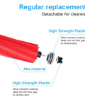17 Piece Cleaning Accessories Kit For Roborock S7 MaxV Ultra And S7 MaxV Docking, red roller brush and plastic components