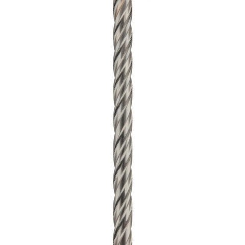 Close-up of Rock Carbide SDS Plus Hammer Bit 3/16 inch, four-flute design for fast debris clearing and drilling in masonry.