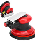 Front view of Five Inch Pneumatic Polisher With 10000 RPM No Load Speed Beast Air Powered Polishing Machine for industrial use