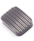 Rubber clutch pedal pad for Lexus LS430, featuring ribbed design for better grip, direct fit replacement pad.