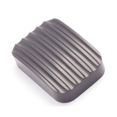 Rubber clutch pedal pad for Lexus LS430, featuring ribbed design for better grip, direct fit replacement pad.