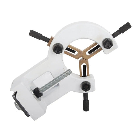 Rock Solid Cast Iron Steady Rest For Mini Wood Lathes 8X16 Inch Metal Center Frame Stabilizer with metal clamps.