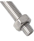 Heavy Duty Rock Solid Adjustable Leveling Feet For Furniture And Machinery Carbon Steel Screw base thread with nut visible.