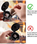 Eco Friendly Disposable Paper Coffee Filters For Single Cup Brews Fits All Reusable K Cups No Grounds Flow Smoothly Unbleached Natural Filter Paper 300 Count in use
