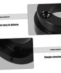 Close-up details of Racing Steering Wheel Adapter Plate For Cars Durable Wheel Adapter Easy Install Improves Control And Comfort