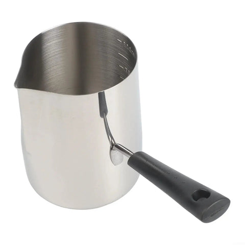 Stainless Steel Turkish Coffee Pot With No Fuss All Day Rust Resistant Build And Easy Pour Spout For Brewing Coffee 900 Ml Capacity