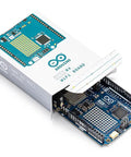 Uno R4 WiFi Dual Core Microcontroller Board with Renesas RA4M1 and ESP32 S3 shown partially in packaging.