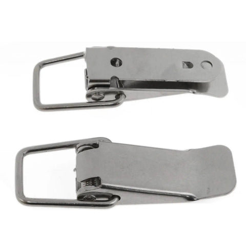 Stainless Steel 90 Degree Toggle Latch Set Heavy Duty Cabinet Box Door Hood Fasteners 2 Pack With 100 kg Load Capacity for Trailers Toolboxes