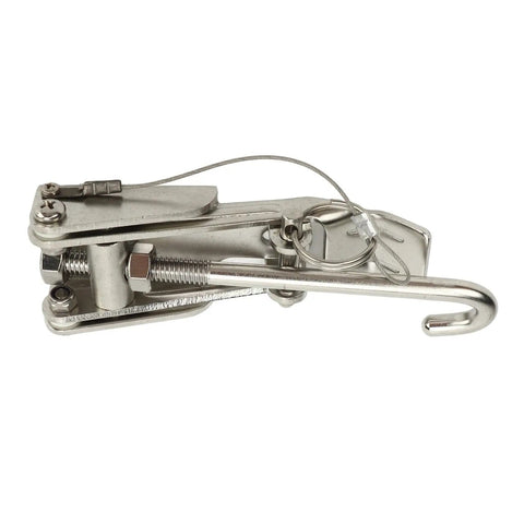 Rustproof Stainless Steel Anchor Chain Tensioner For Boats And Yachts, marine-grade corrosion resistant with quick release feature.
