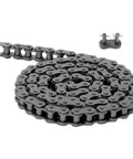 Heavy Duty 10 Foot Roller Chain Kit With Connectors For Pulp Paper Mills And Sugar Factories Reliable Industrial Conveyor传动 Links That Hold Up Under Stress, coiled chain and connector