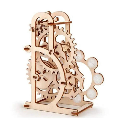 Dynamometer Mechanical Model Kit 3D Wooden Puzzle For Self Assembly No Glue Needed Brain Teaser For Kids Teens And Adults Perfect Desk Decor And Hands On STEM Challenge, 48-piece plywood model