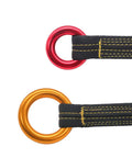 Arborist Friction Saver For Tree Climbing Pro Grade 22kN Retrievable Cambium Saver Loop Belt Sling With Aluminum Ring Durable Polyester