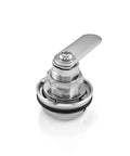 Combo Cam Lock Security Locks Set Of Two With Three Digit Password Code No Brainer Keyless Three Dial Locks, zinc alloy.