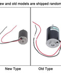 High Torque DC Gear Motor 12V 24V 3500-7000 RPM 30W Reversing Wiring Worm Drive Adjustable Speed Micro Turbine Gearbox, new and old type comparison