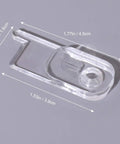 Clear Toggle Switch Plate Guards 10 Pack for Indoor and Outdoor Wall Plates Keeps Switches From Getting Flipped On Or Off close-up