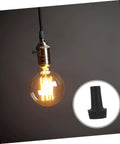 20 Pcs Black Ul Twist Lamp Turn Knobs Replacement Light Switch Knobs For Home Use Easy Install No Fuss Compact Electrical Control Accessories