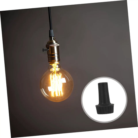 20 Pcs Black Ul Twist Lamp Turn Knobs Replacement Light Switch Knobs For Home Use Easy Install No Fuss Compact Electrical Control Accessories