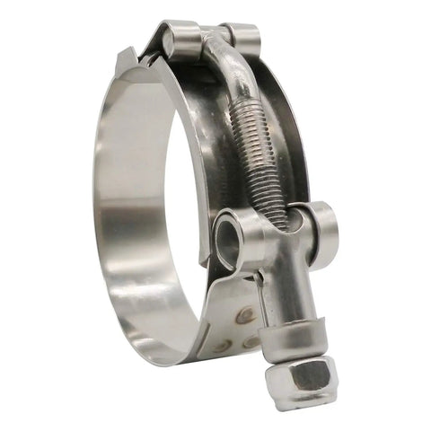 Heavy Duty 3 Inch T Bolt Hose Clamp 304 Stainless Steel For Radiator Intake Plumbing And Boost Lines Super Tight 2 Pack Built Tough As Nails For Your Street Build Or Daily Driver