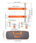 Slide Installation Jig With Toggle Clamp And Magnetic Arm Locator For Cabinets Faster Straighter And Smarter Drawer Installations On Side Mount And Undermount Slides Durable Cabinet Hardware Jig With Case