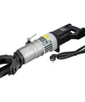 Heavy Duty 1800W Electric Hydraulic Rebar Bender Machine For #8-25mm Rods showing the motor and bending arm, portable and adjustable angle design.
