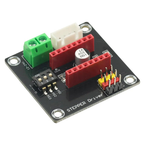 Two Pack 42 Channel Stepper Motor Driver Expansion Board For DRV8825 A4988 3D Printer Control Shield Module, top view